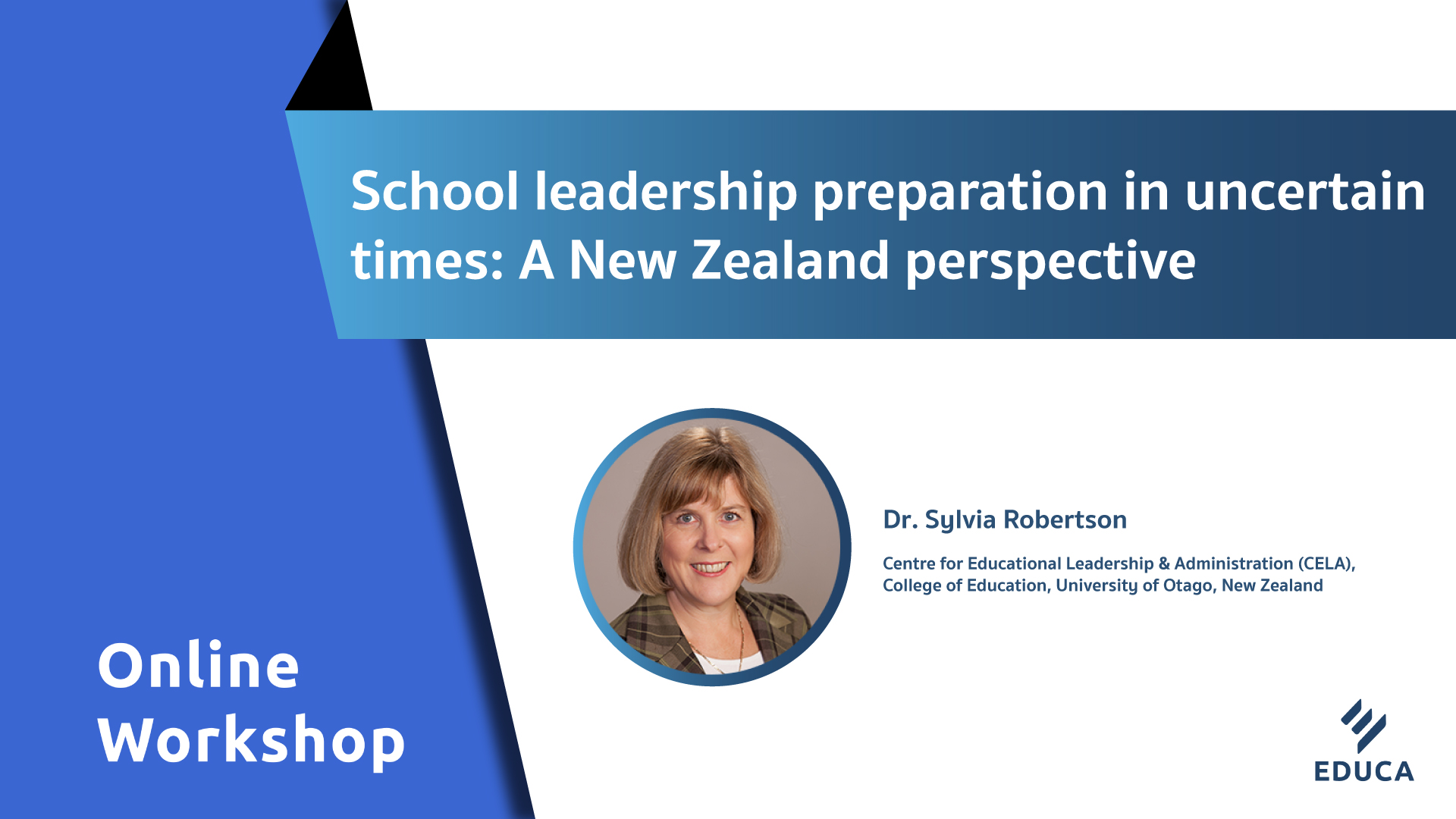 School leadership preparation in uncertain times: A New Zealand perspective (บรรยายภาษาอังกฤษ)