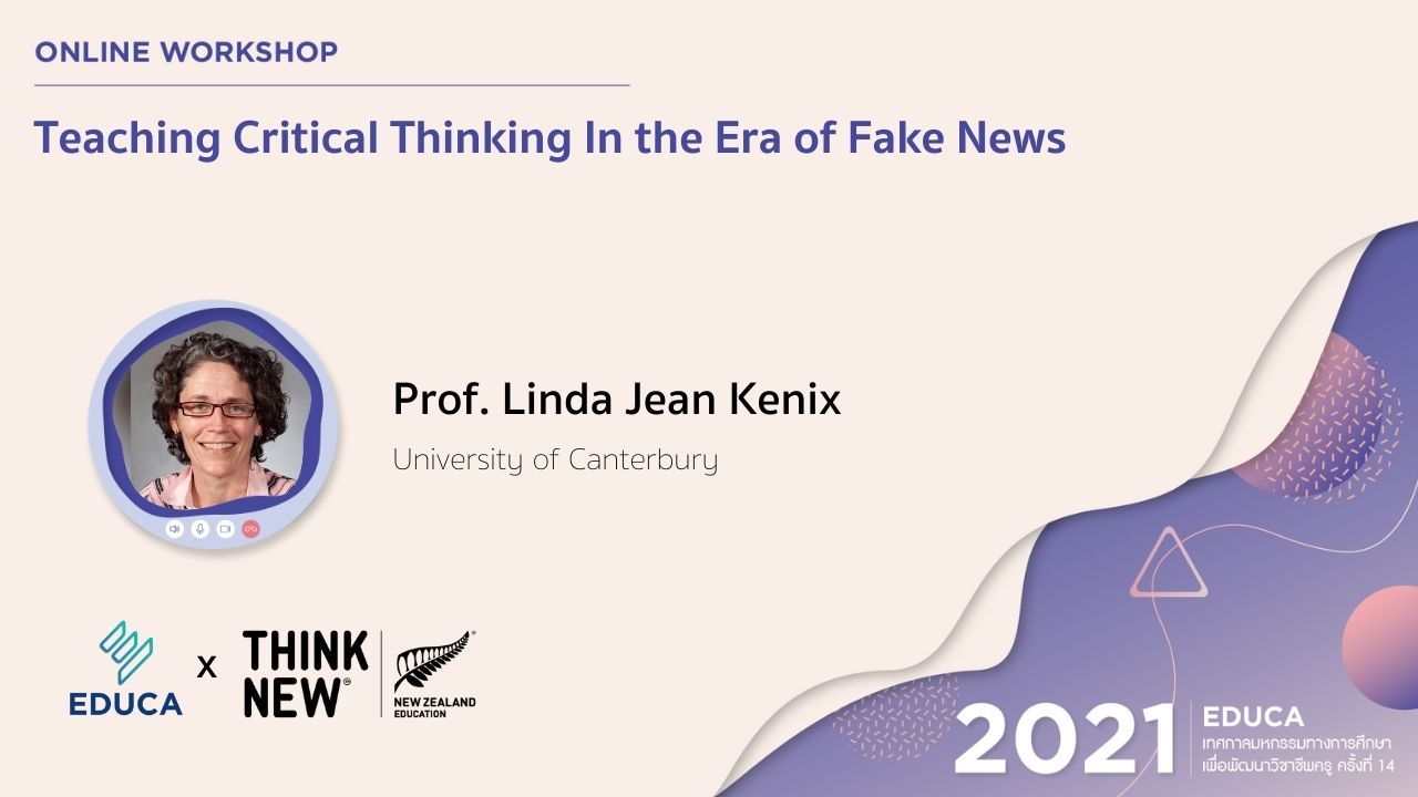 Teaching Critical Thinking In the Era of Fake News (conducted in English)